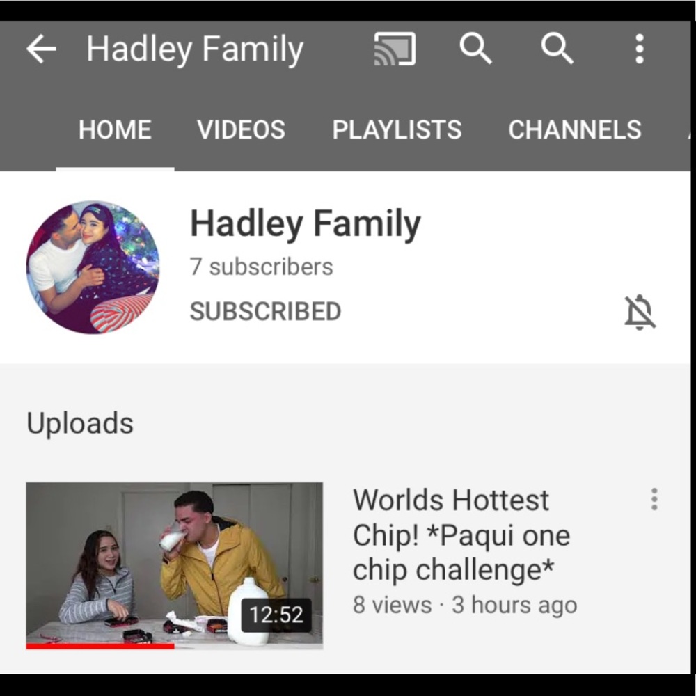watch my YouTube channel please.❤️❤️